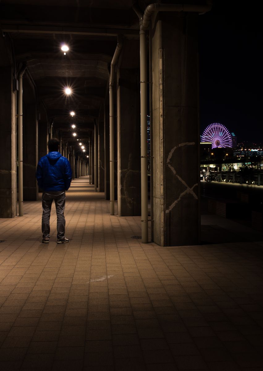 みなとみらい夜景ーその先には 街並み 建物 夜景 Ganref