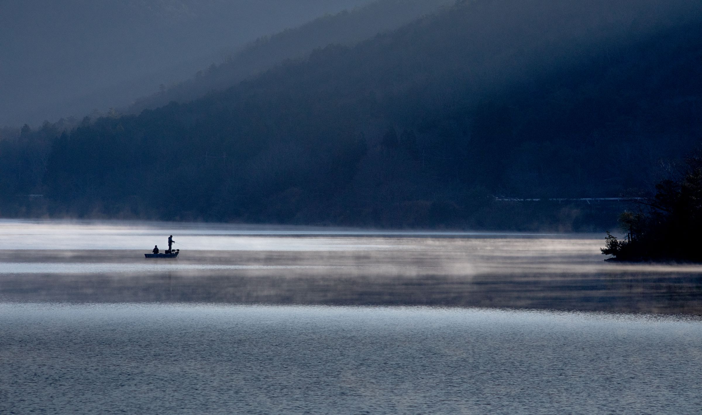 静かな湖 美しすぎるブルーの湖上を歩く…静岡県の夢の吊り橋 | キナリノ