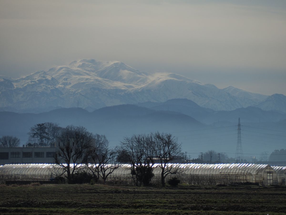 冬の白山 自然 風景 山 Ganref