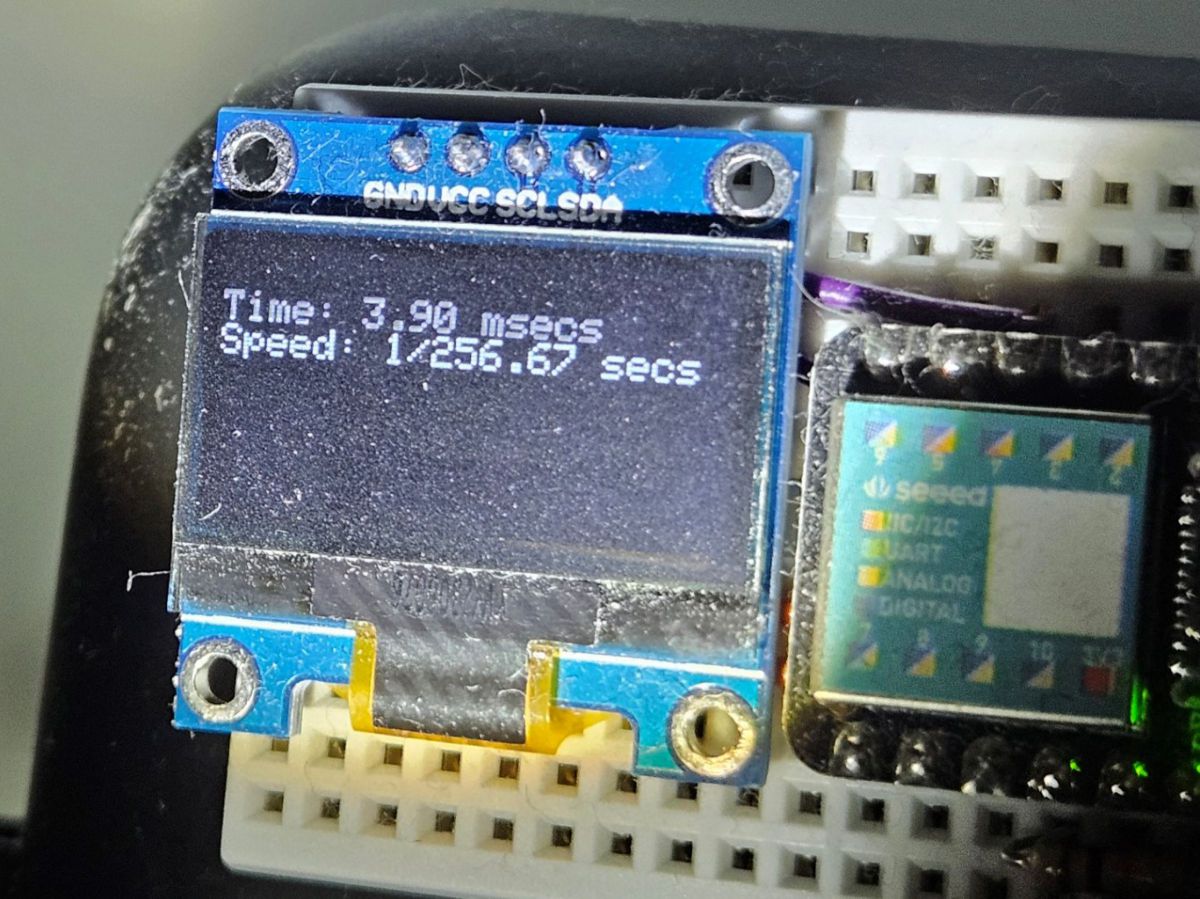 71)簡易シャッタースピードテスターを作ってみる ～ フィルムで