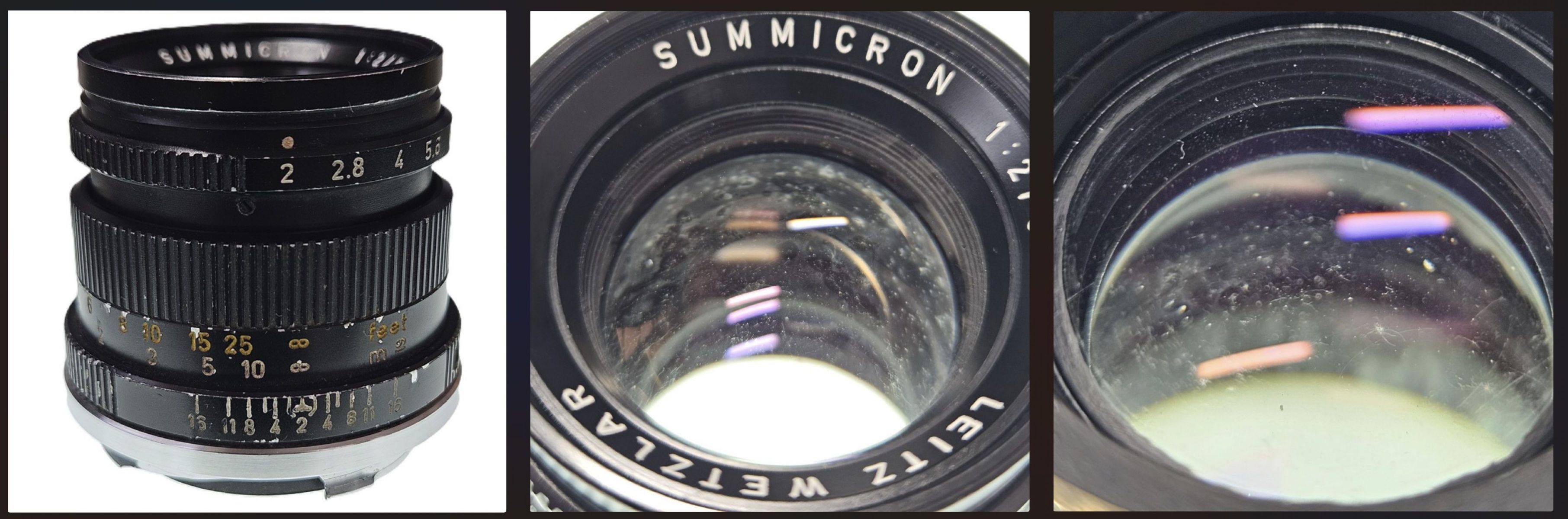 105)ジャンクなLEICA SUMMICRON 50mm 2nd.を救出した | GANREF