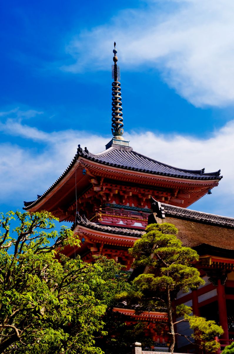 夏の京都 清水寺 街並み 建物 神社 寺 教会 Ganref