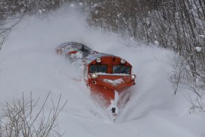 掛軸　「雪の村」　雪　冬　古物　中古　23.3.24-1 掛軸 「雪の村」 雪 冬 古物 中古 23.3.24-1