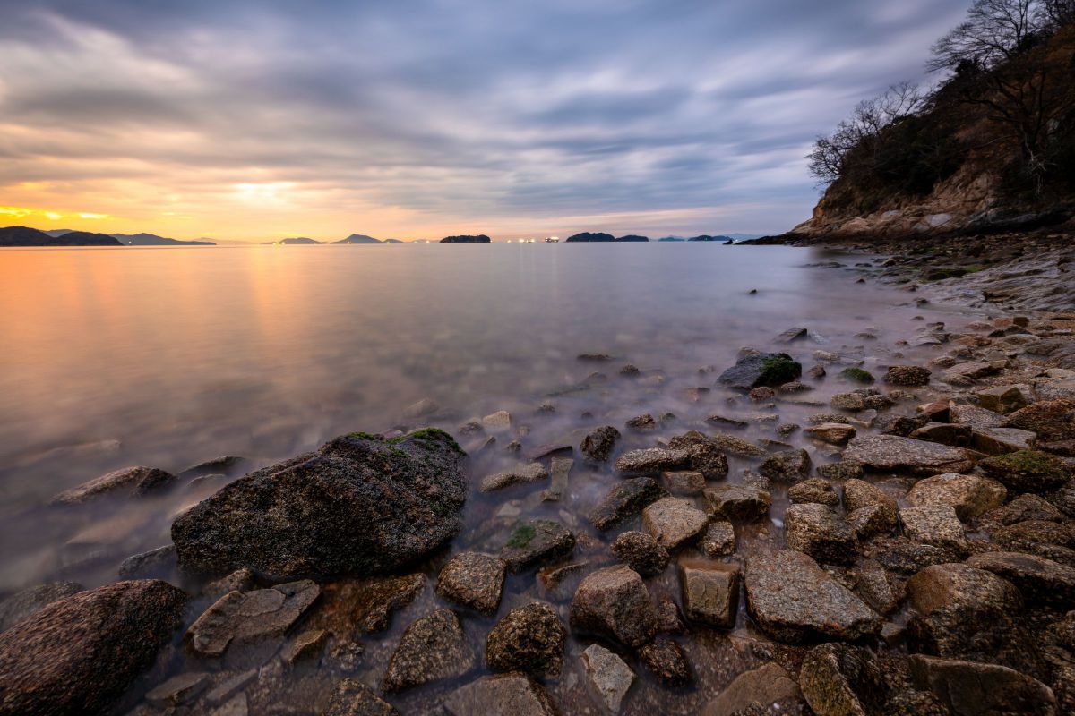 sunset rocks | GANREF