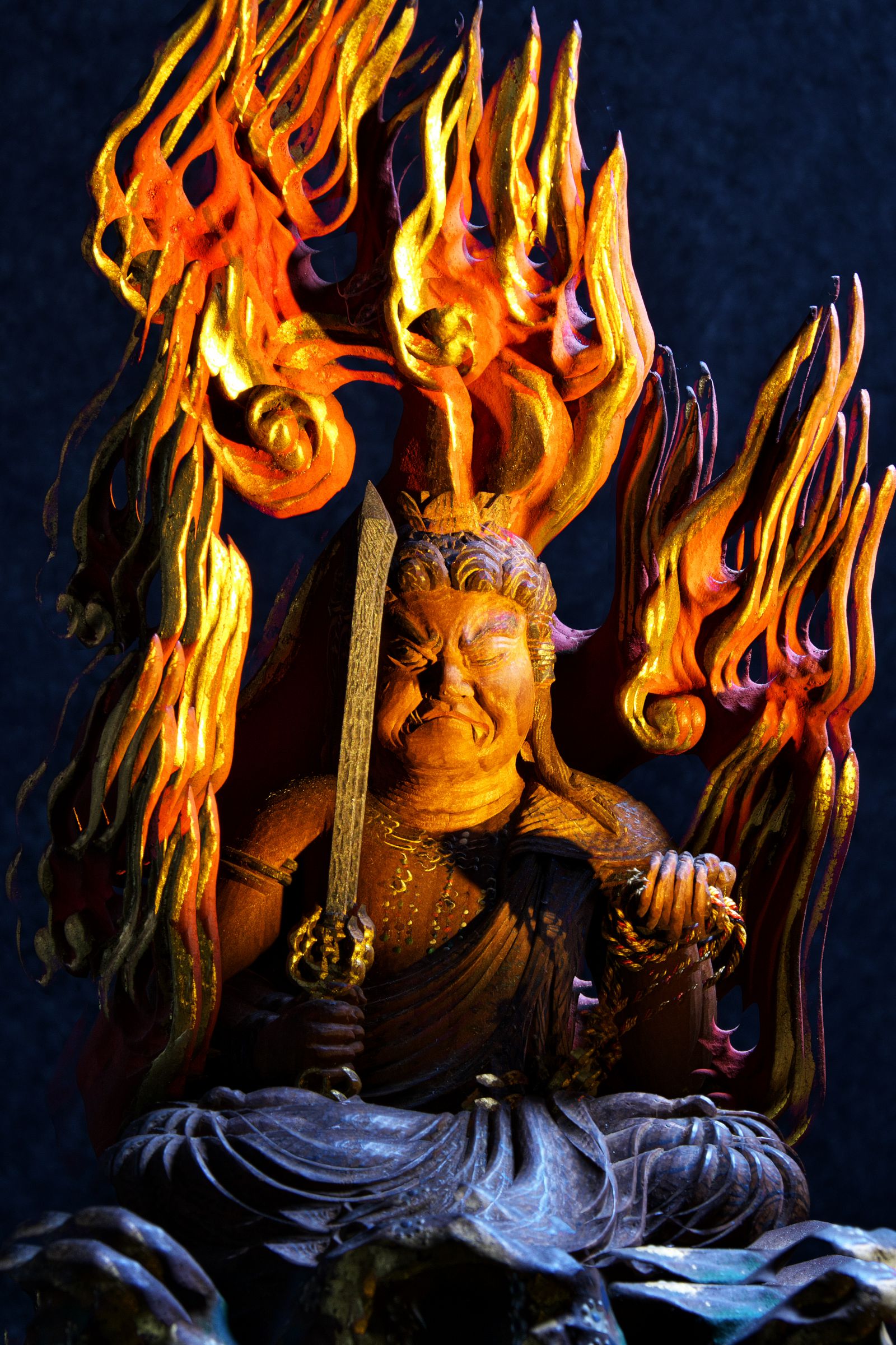 不動明王ページ 仏画 不動明王