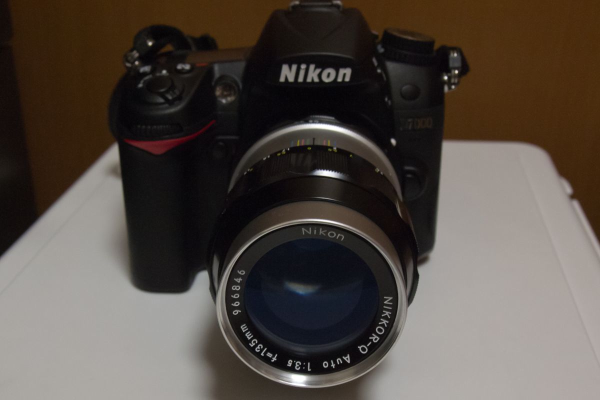 も～っと古いレンズ(D7000に非Aiをつける) | GANREF