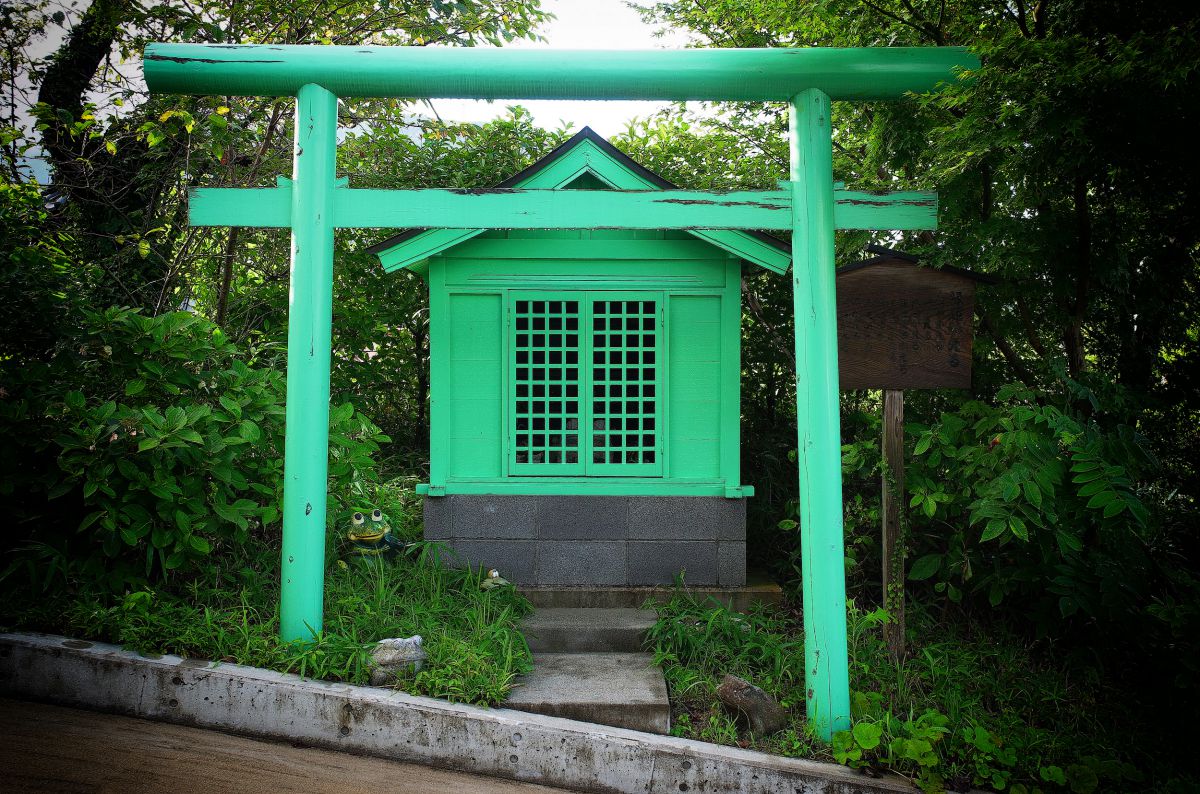 かえる神社 街並み 建物 神社 寺 教会 Ganref