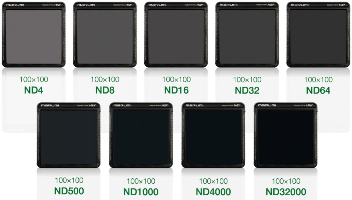 H&フィルター ND1000、ND64 ます