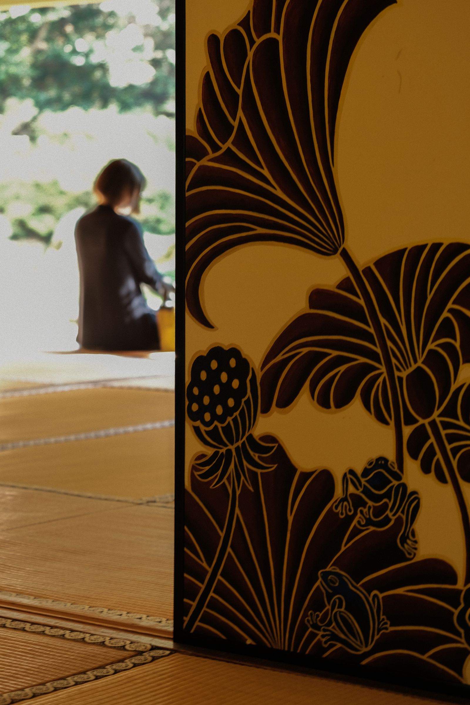 レトロモダンな襖絵 | GANREF