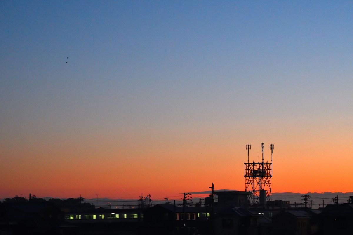 朝焼けグラデーション 自然 風景 空 雲 Ganref