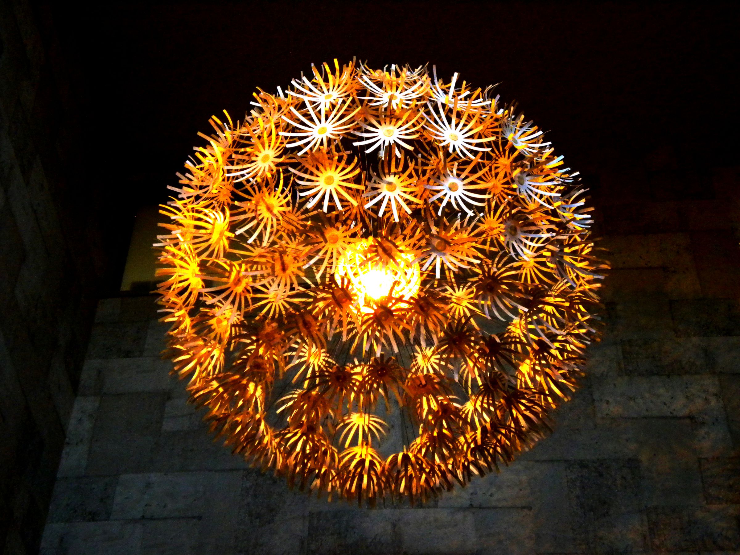 打ち上げ花火玉のオブジェ 打ち上げ花火玉のオブジェ