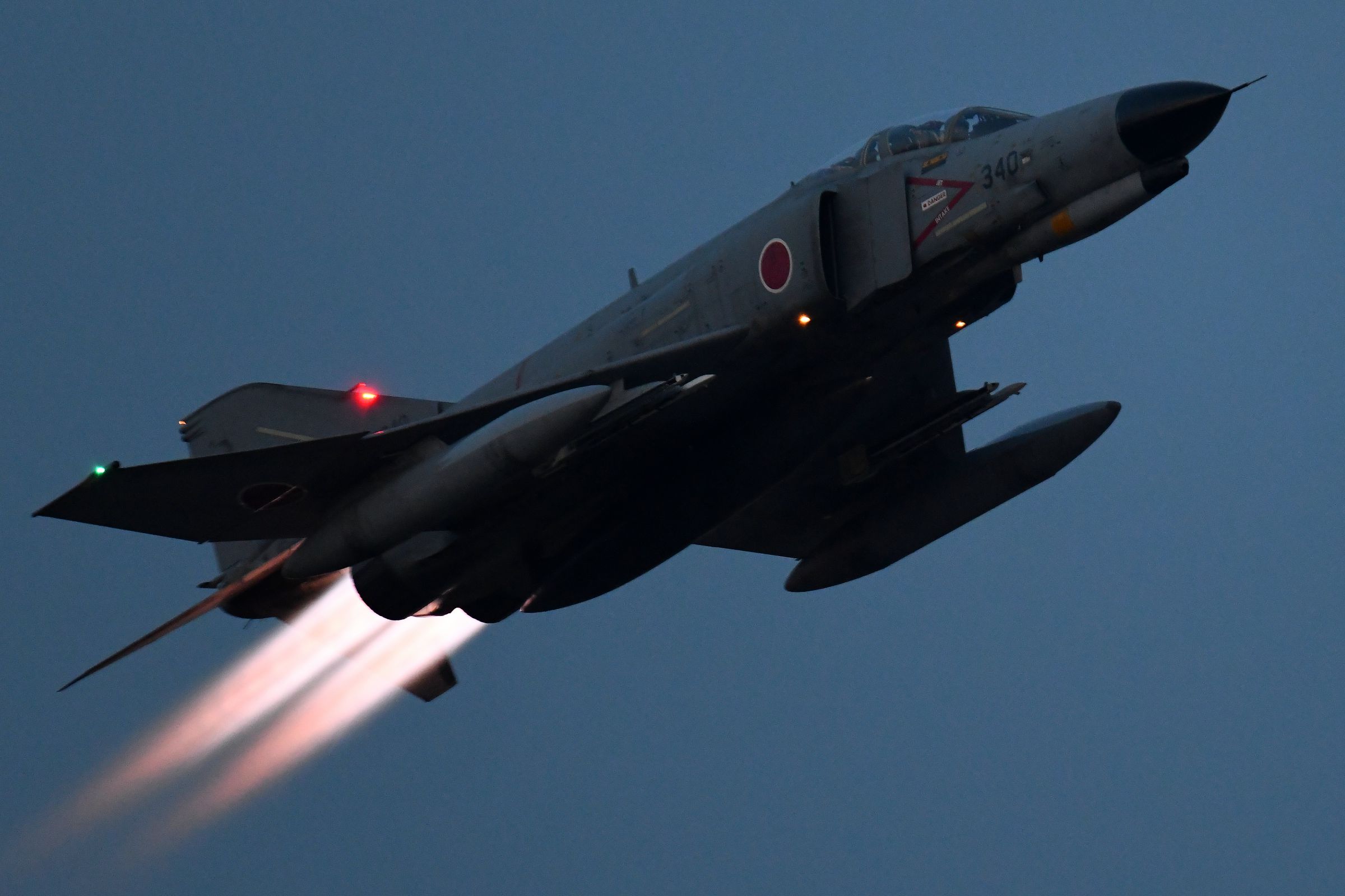 301飛行隊 F4EJ改 ファントム 夜間訓練 百里基地 | GANREF
