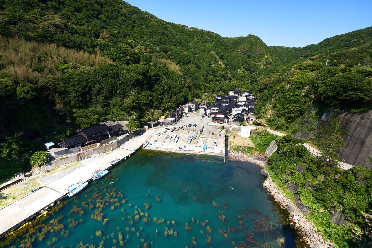 漁村 Fishing village JapaneseClass.jp