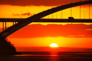夕暮れの橋 628ac895d6a983c3c74448c91a5e54