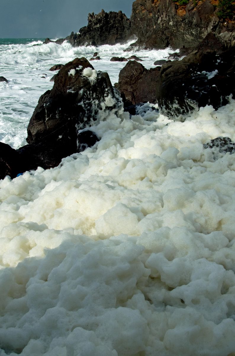 波の華 自然 風景 海 Ganref