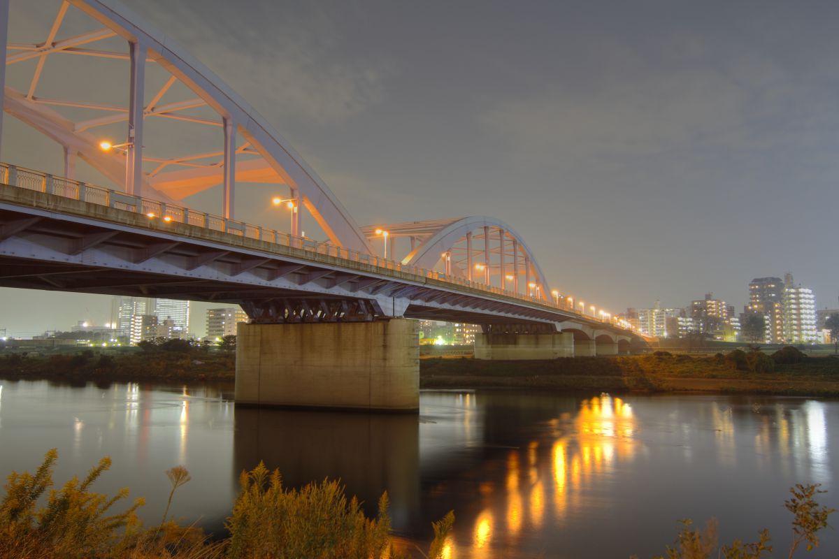 丸子橋 自然 風景 河川 Ganref