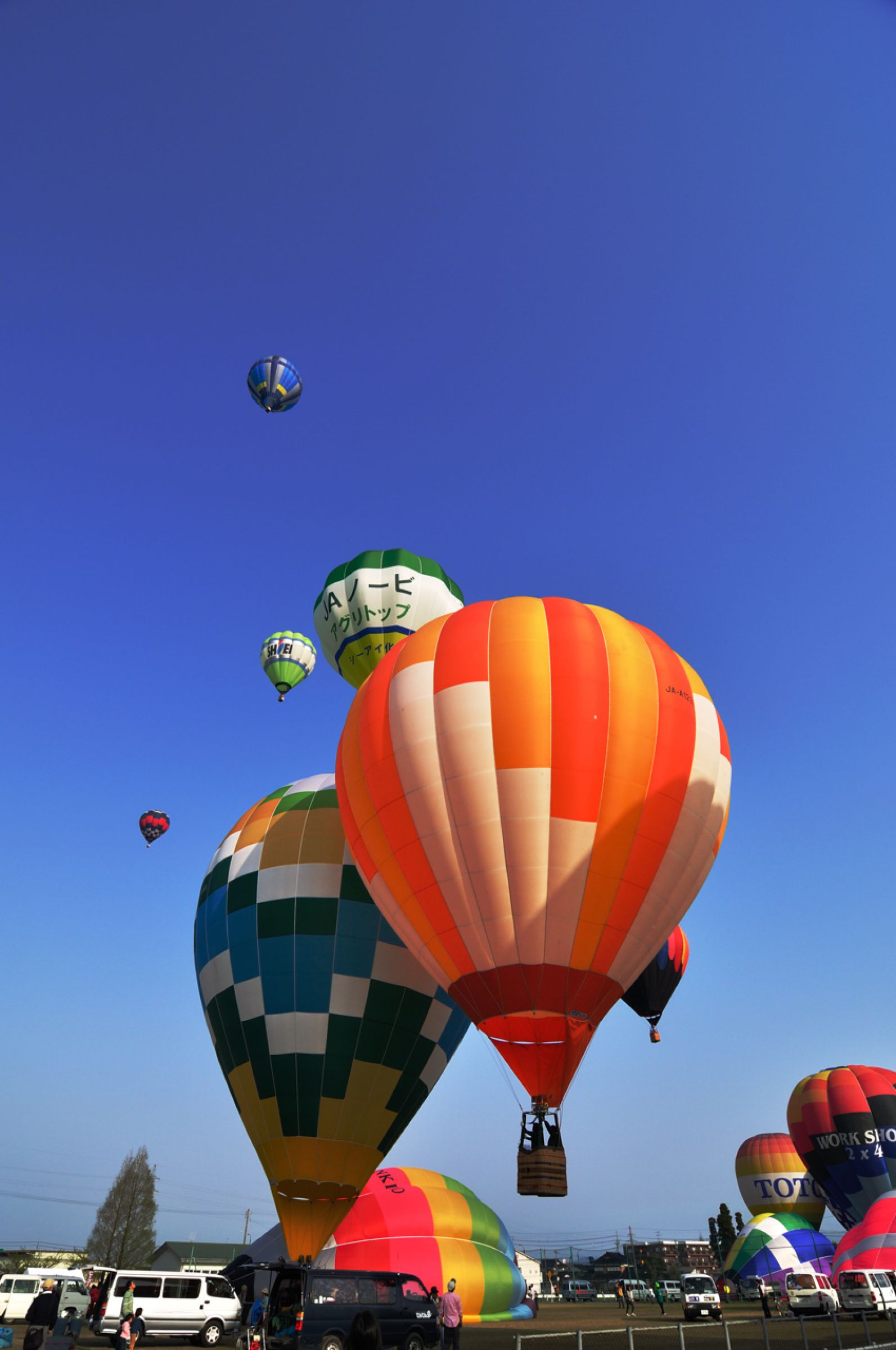 アマチュア写真　「気球に乗って」 気球に乗って | GANREF