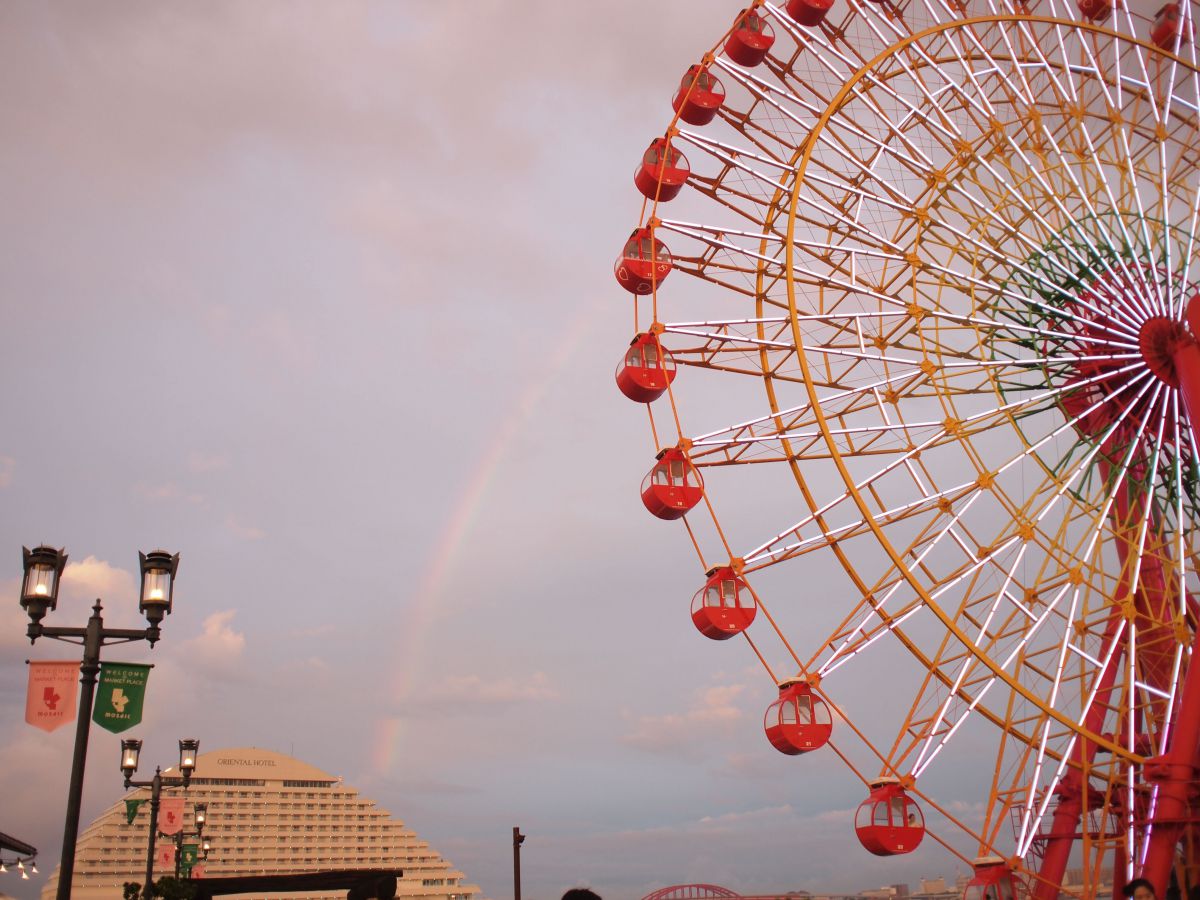 虹色観覧車 自然 風景 気象 天候 天気 Ganref