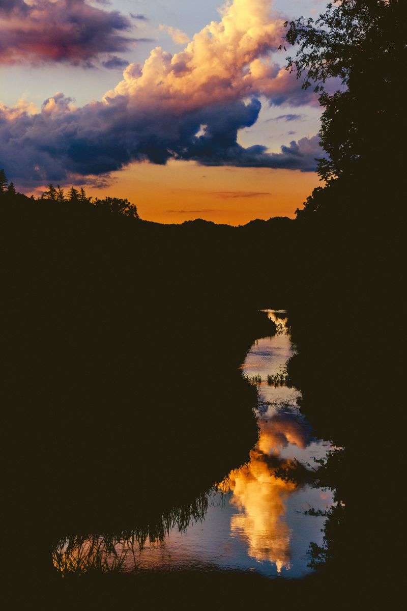Clouds in the river | GANREF