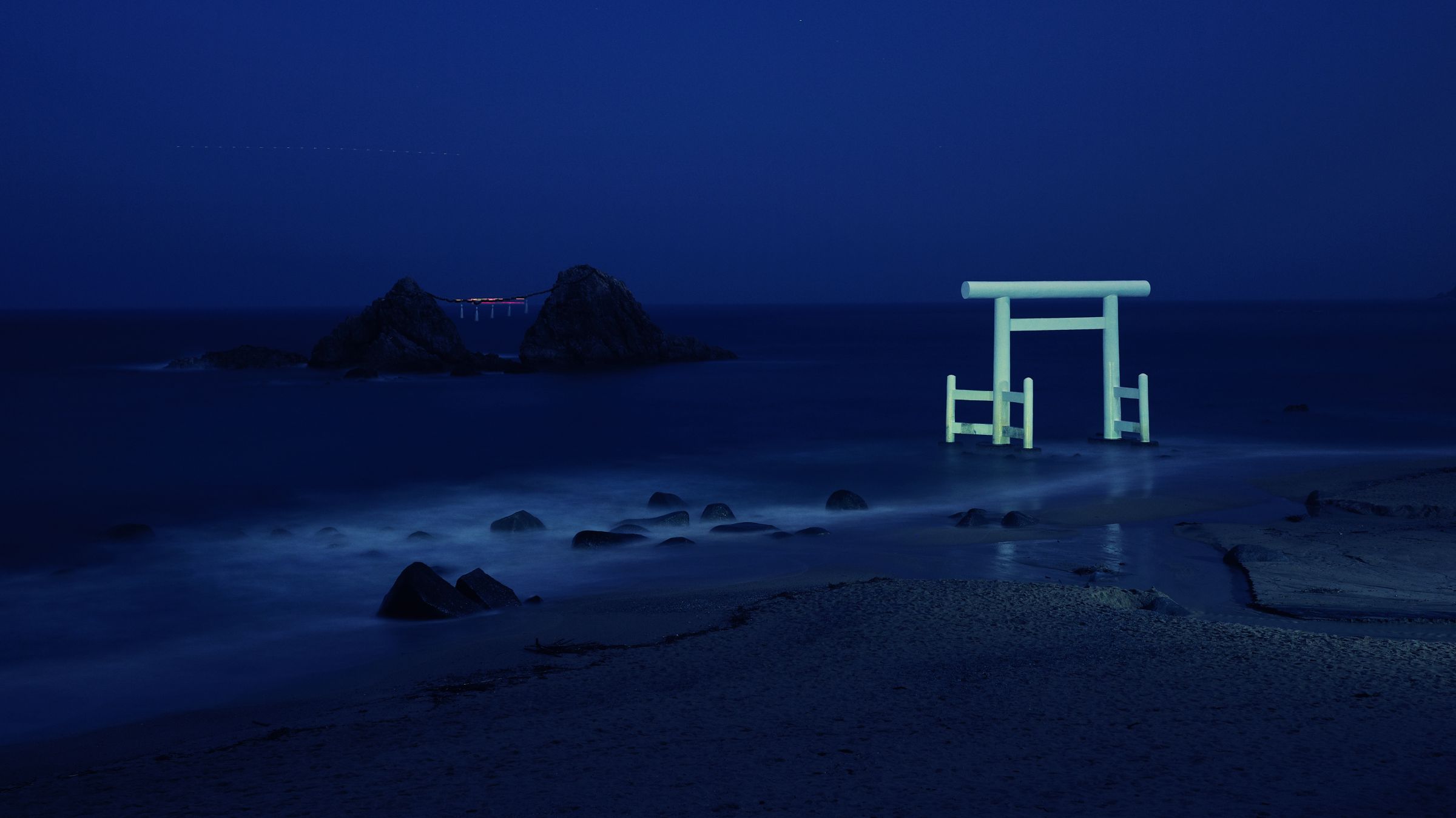 夜の二見ヶ浦 | GANREF