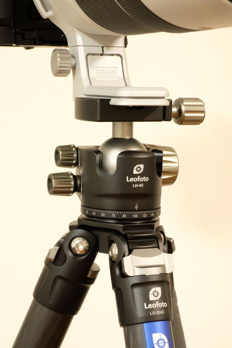 □Leofoto三脚【LS-324C+LH-40 カーボン】の快適性について | GANREF